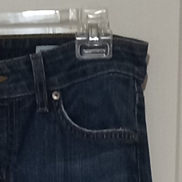 VIZCAINO Low Rise Skinny Leg Blue Jean, Size 4 - Picture 4 of 9